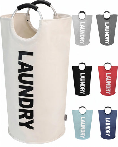 90L Foldable Laundry Hamper – Heavy-Duty Clothes Basket