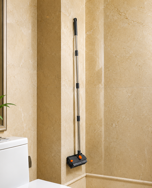 3 in 1 Floor Scrub Brush With Adjustable Long Handle