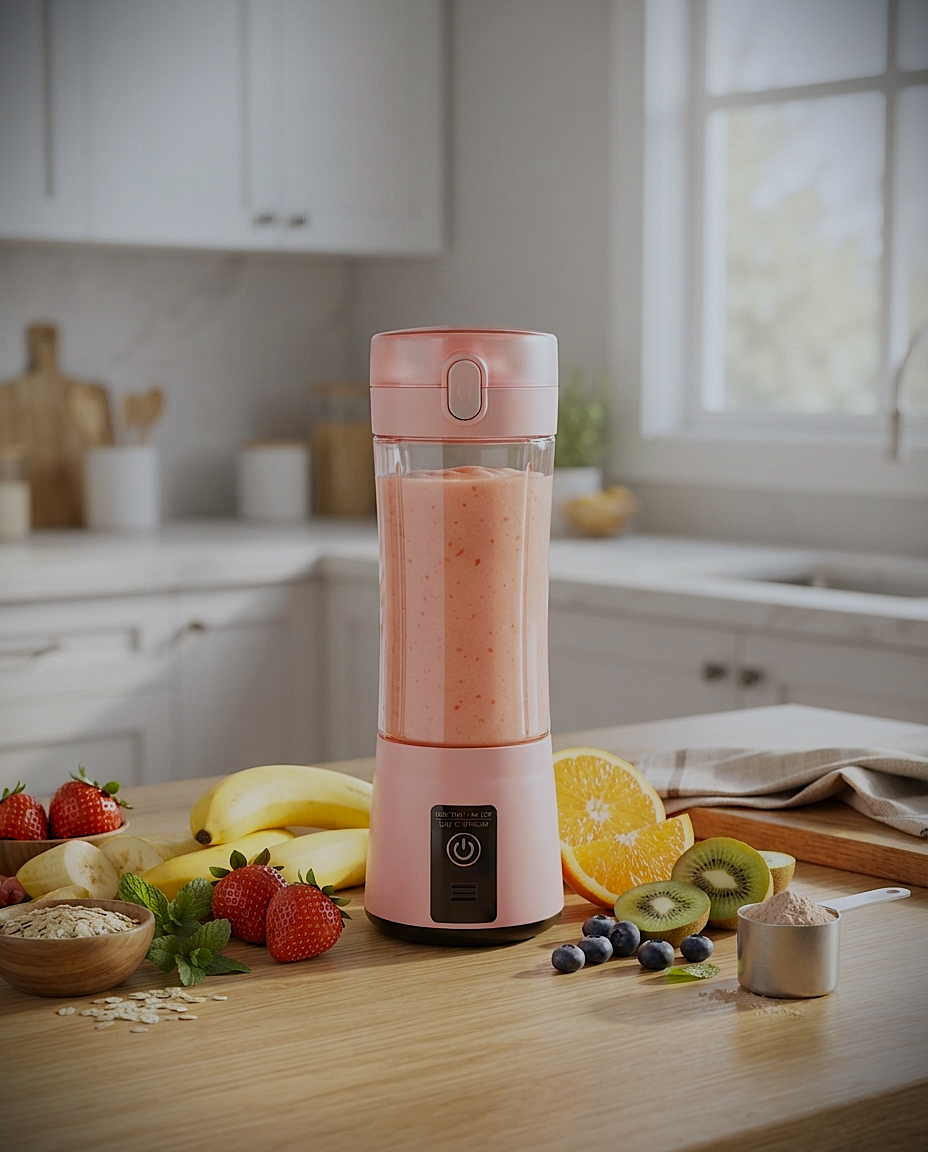 Portable USB Rechargeable Personal Blender for Smoothies & Shakes