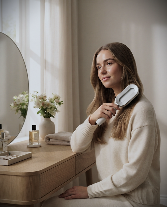 Self-Cleaning Hair Brush with Scalp Massage & Air Cushion