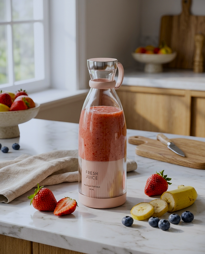 Portable USB Rechargeable Blender Cup for Smoothies & Shakes (350ml)