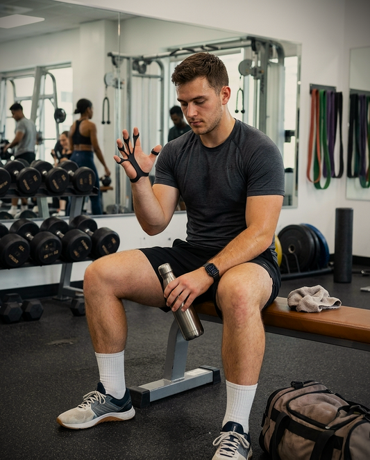 Silicone Finger Strength Trainer & Hand Exercise Resistance Band