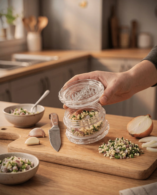 Manual Garlic Chopper & Mincer – Twist Kitchen Tool