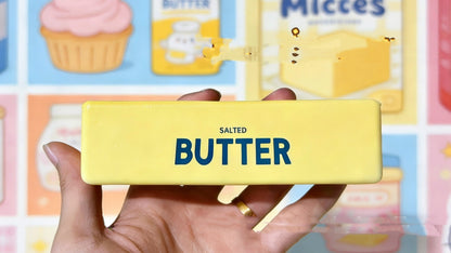 Wet Soft Butter Strip Slow Rebound Squeezing Toy Decompression Model